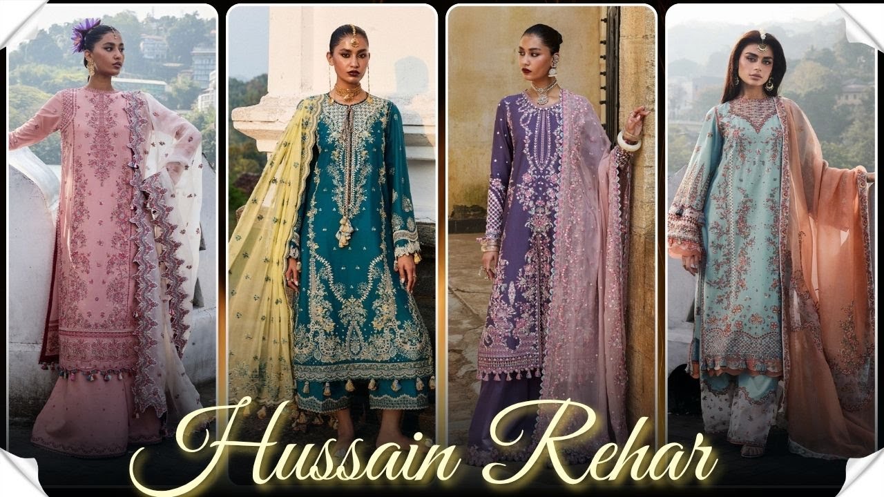 Hussain Rehar - Luxury Lawn'25 ♥️| Hit Codes 💯| New Arrivals | Top Quality 🥰| Designer Lawn
