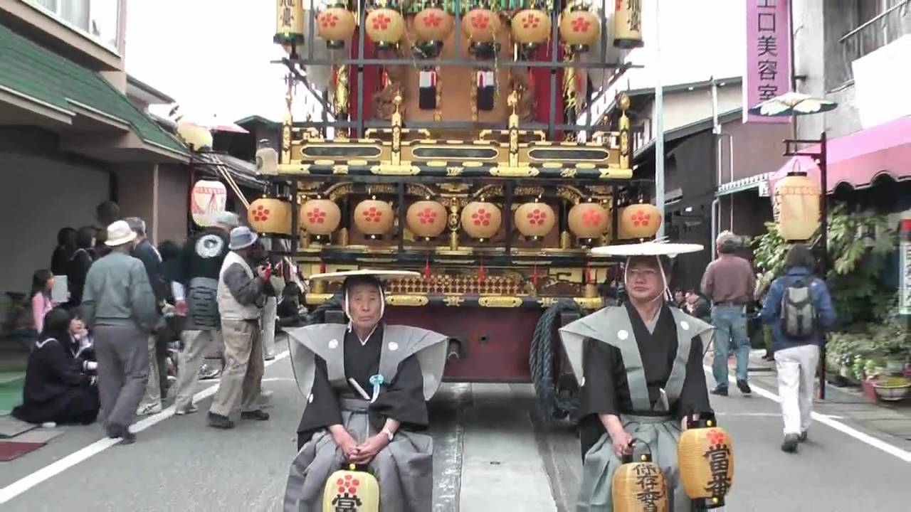 飛騨市　「飛騨古川祭」