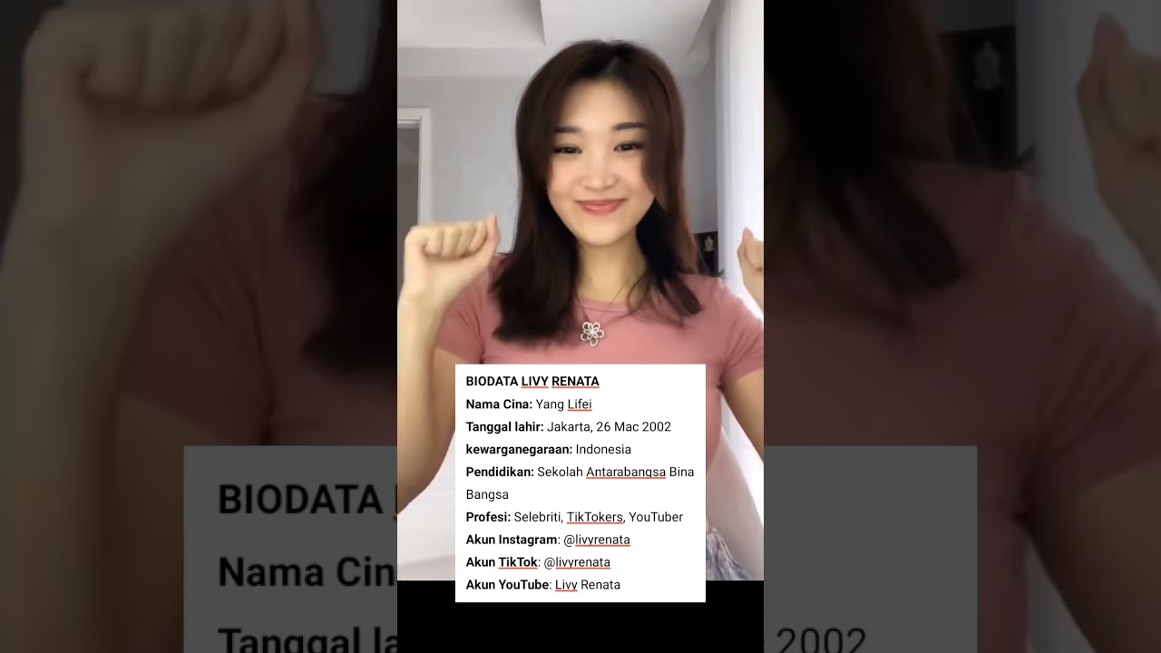 LIVY RENATA, BIODATA TERBARU