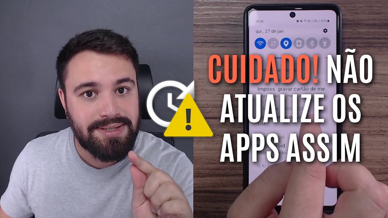 CUIDADO COM V&Iacute;RUS! NUNCA ATUALIZE SEUS APLICATIVOS DESSA MANEIRA! ❌