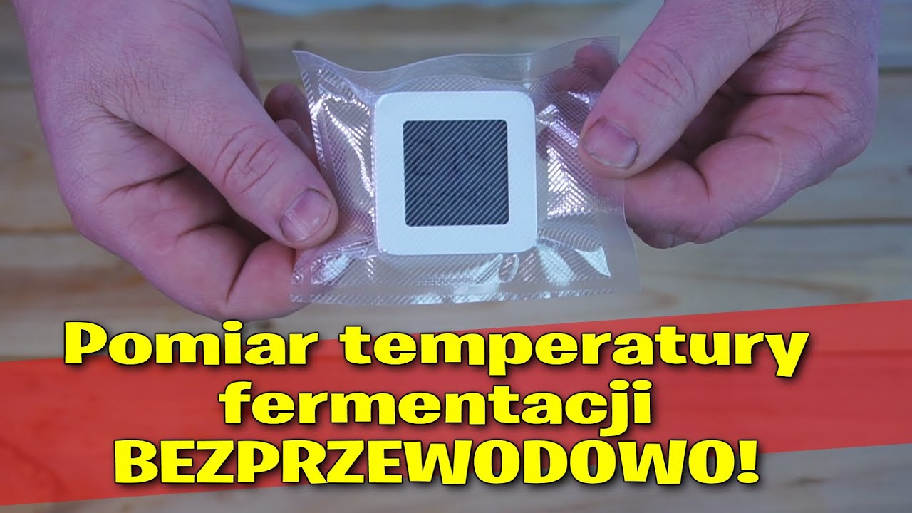 Temperatura fermentującego PIWA, WINA, CYDRU bezprzewodowo WEWNĄTRZ!