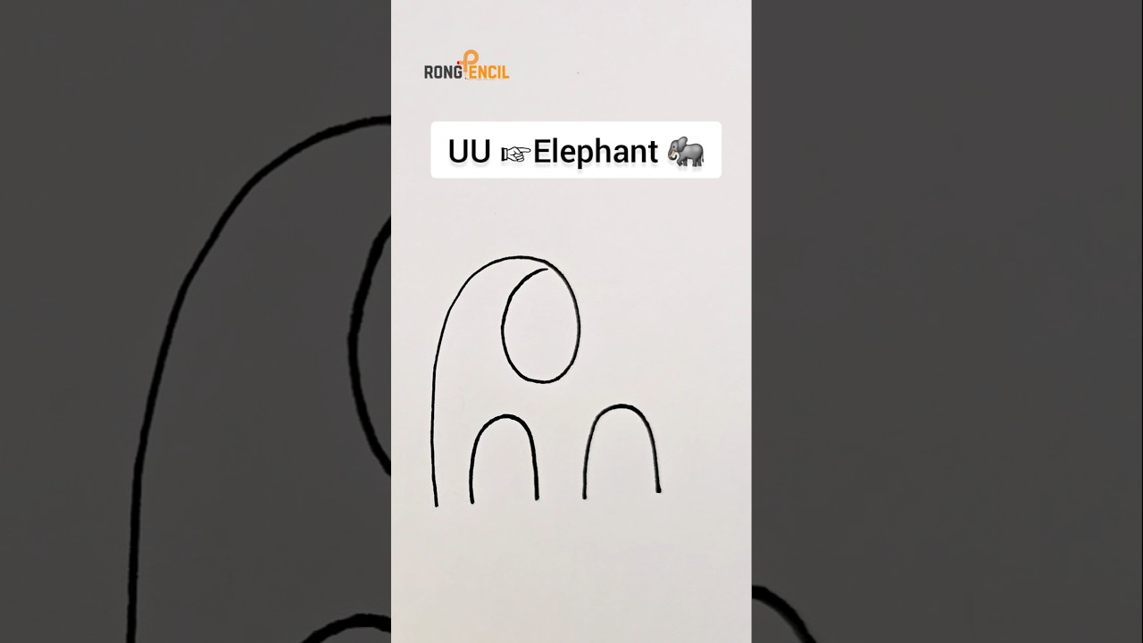 How to draw Elephant | Easy elephant drawing | Elephant Drawing | #elephant  #drawing  #art