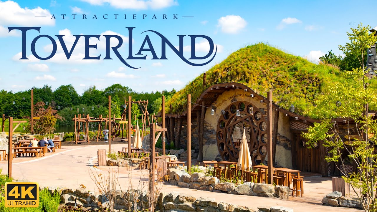 Toverland Walkthrough 2022 - 4K [with Captions] 🇳🇱