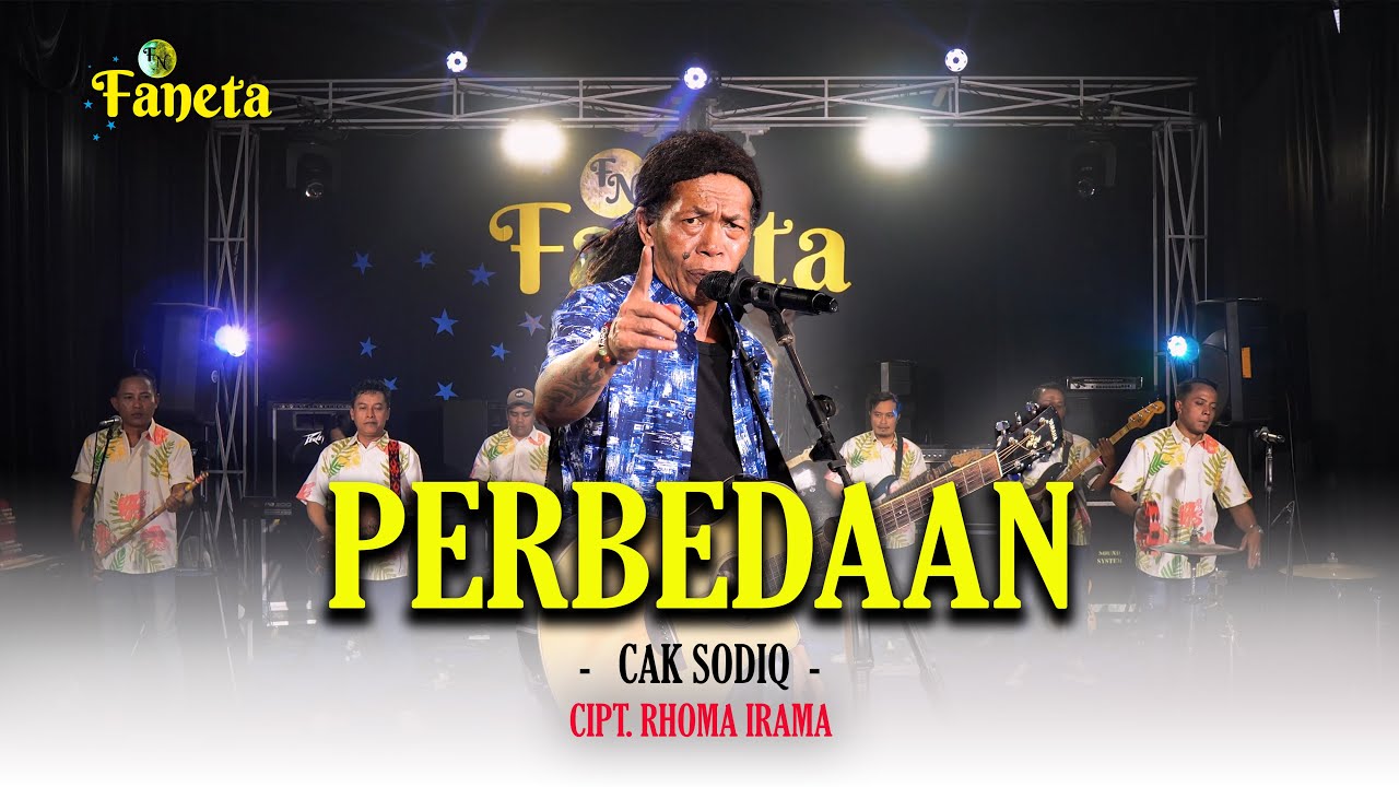 PERBEDAAN by CAK SODIQ | Faneta Live Music
