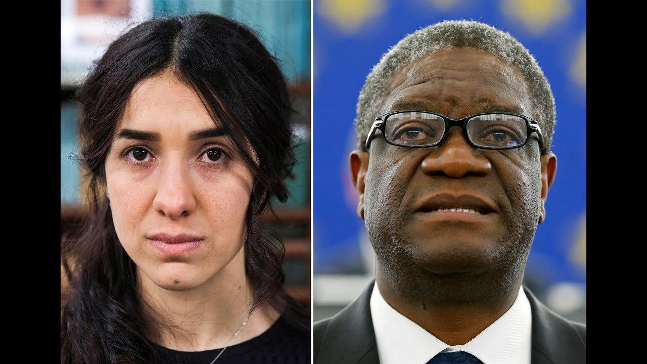 Nobel Peace Prize winners fight rape as &lsquo;a weapon of war&rsquo;