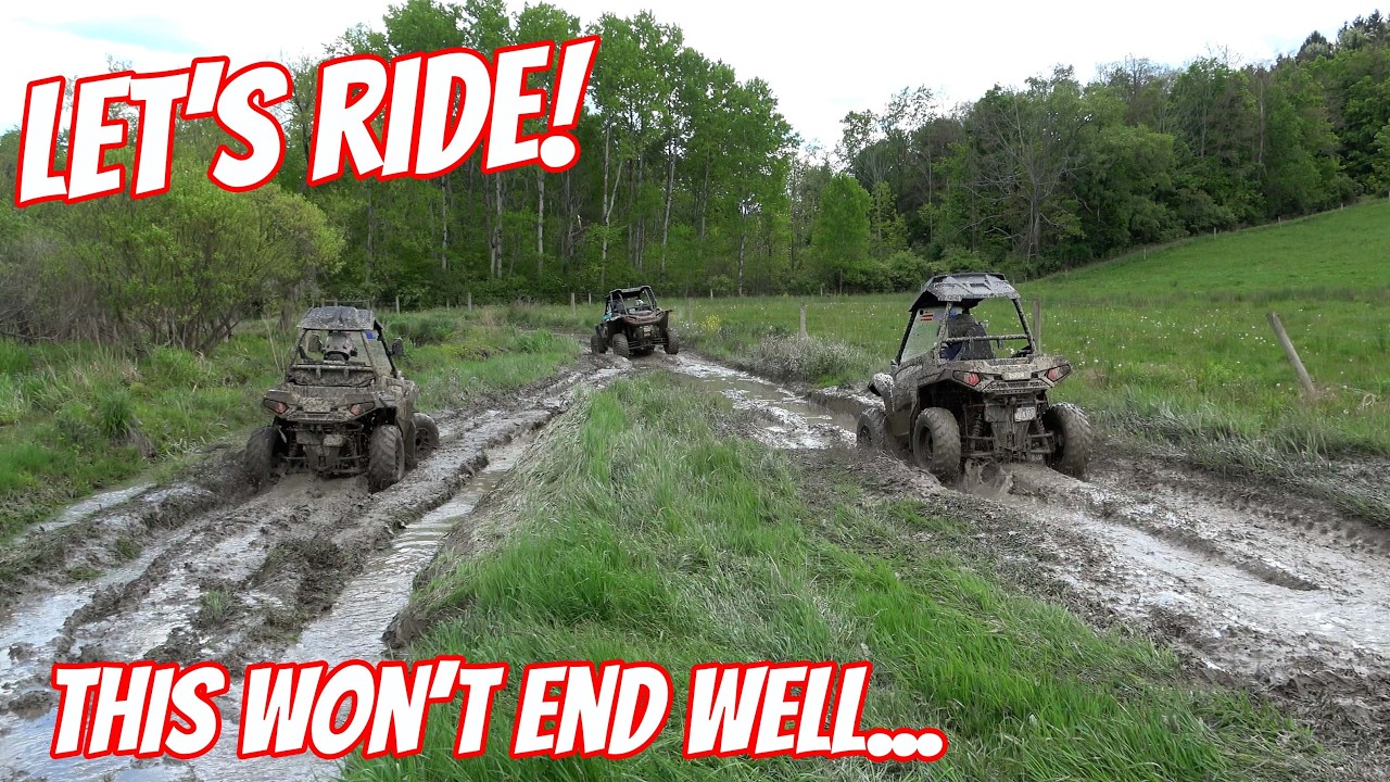 Demon Run Rip!  Machine down - mud was deeper than we thought!  Epic trip ends in disaster!