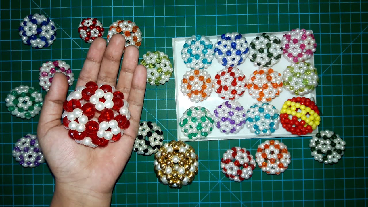 How to Make SIMPLE And EASY Beaded Christmas Balls | Beaded Ball Tutorial | Native Beadwork