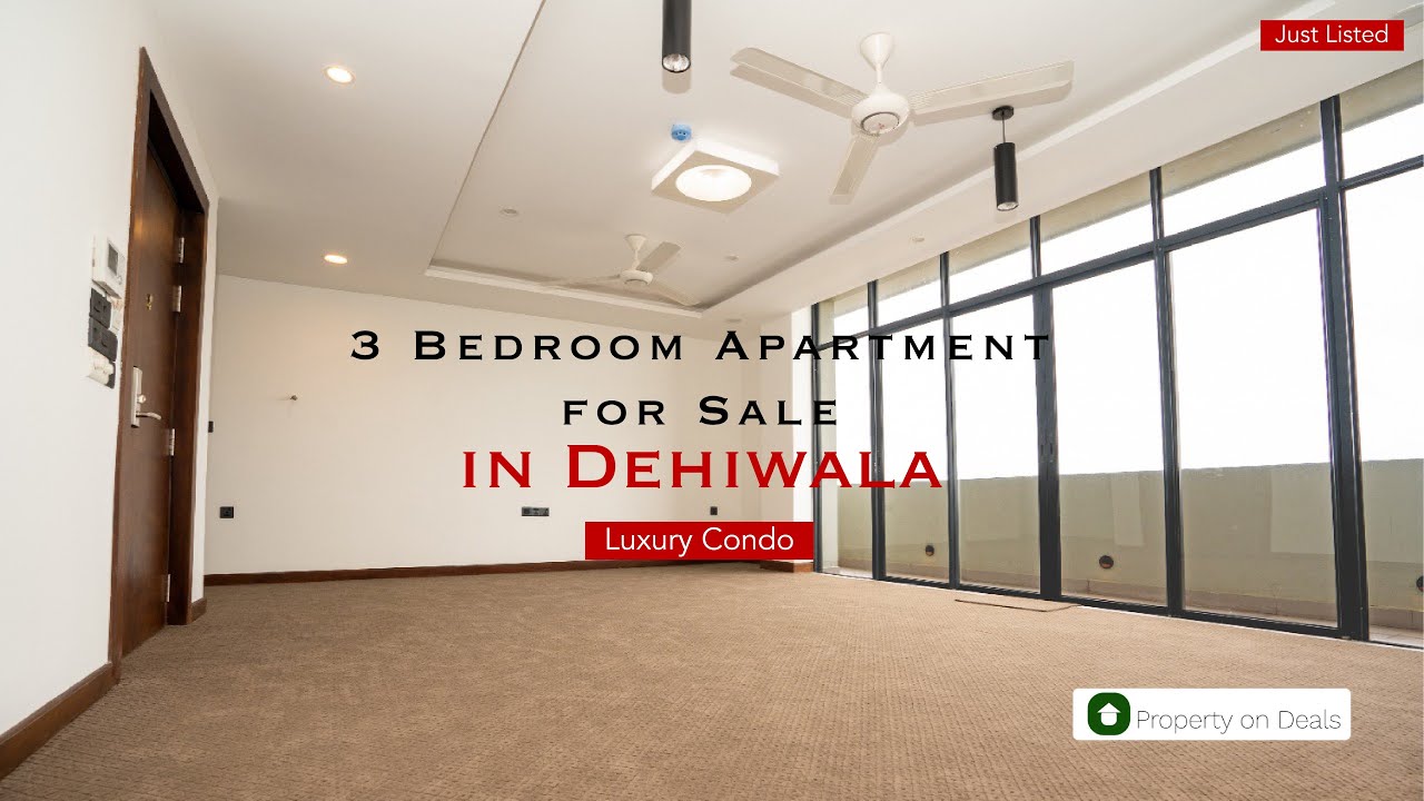 3 bedroom luxurious apartments in Dehiwala