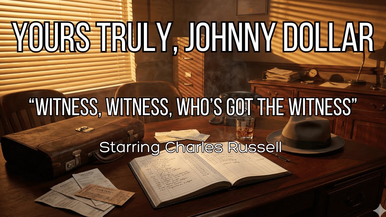 Witness Witness Whos Got the Witness | Yours Truly Johnny Dollar (1949) | Legal Thriller Radio