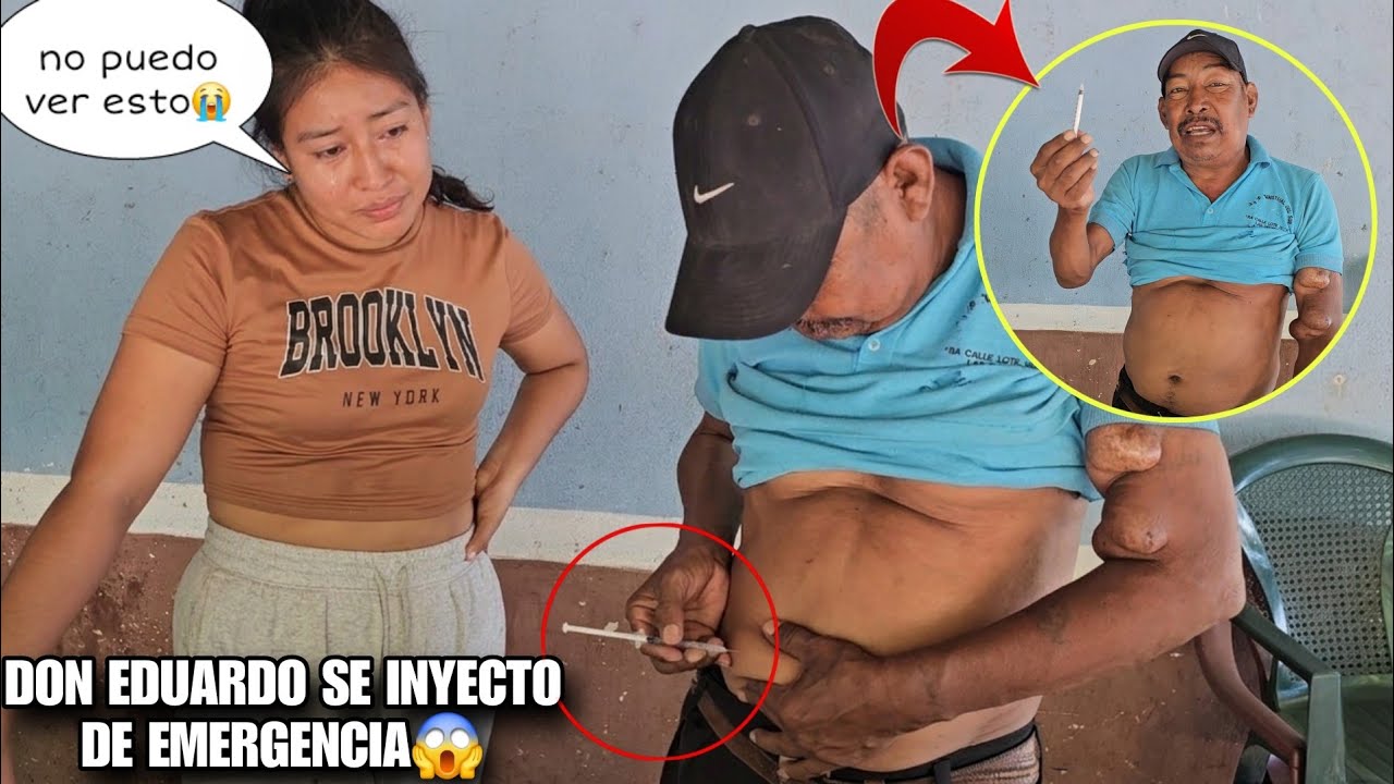 ELIZA Llora Al Ver A Su Papá Inyectarse De EMERGENCI😭Esto Se Pone Don Eduardo Para Mantener Con V1d4
