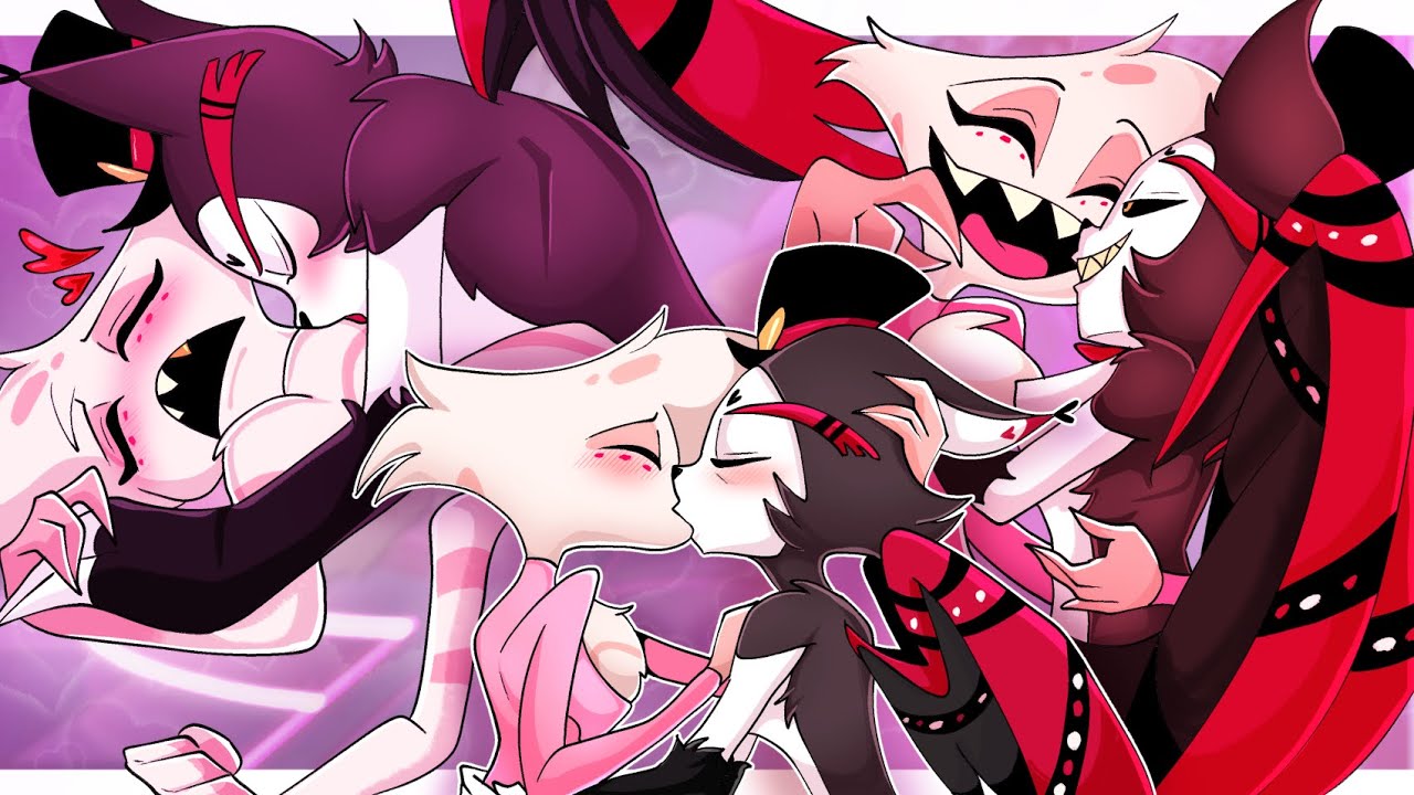 Overlord Husker X Angel Dust's Loosing Streak Love | Overlord Husk AU | Hazbin Hotel S2 Comic Dub