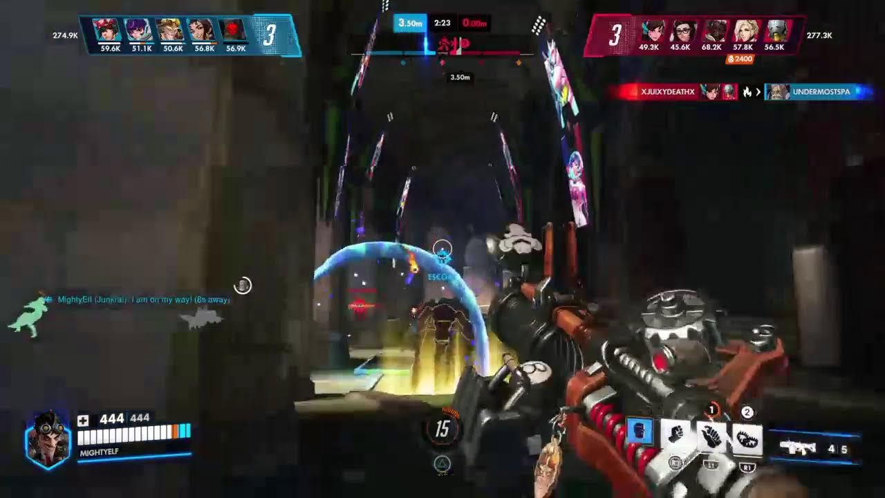 Overwatch 2 talon vs overwatch gameplay