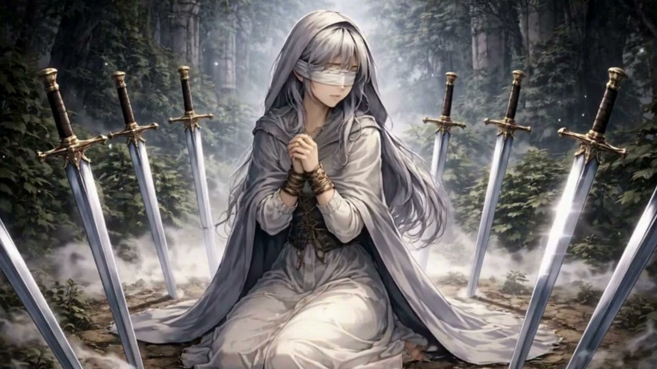 Caught in The Loop - Eight of Swords | Tarot Music & Meditation 🎶