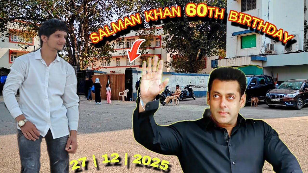 Salman Khan 60th Birthday celebration | 2025 | Sallu Bhai Birthday 2025 |