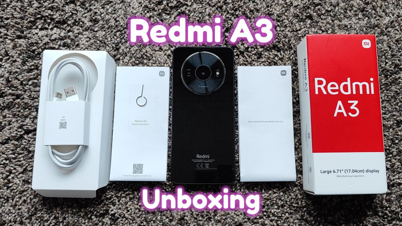 Redmi A3 Unboxing #redmia3 #redmia3unboxing #redmia34g