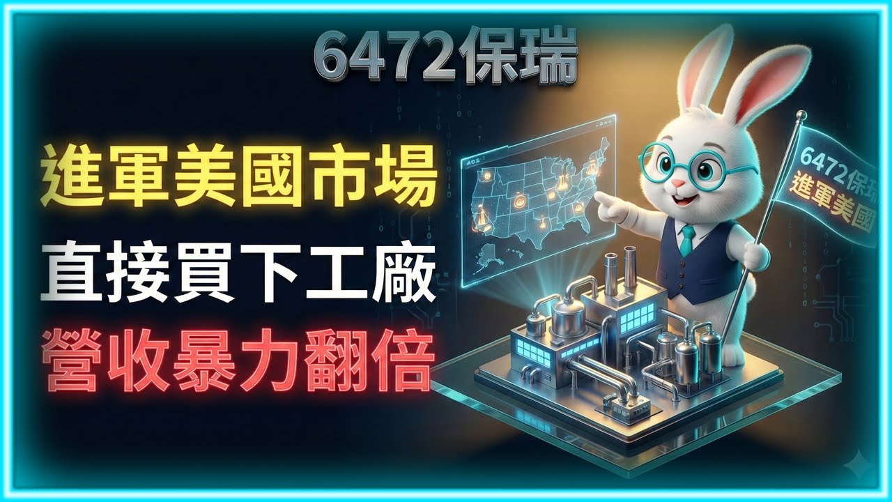 【6472 保瑞】別人買門票，他買整座工廠！揭密保瑞藥業如何用「美國身分證」改變製藥賽局。