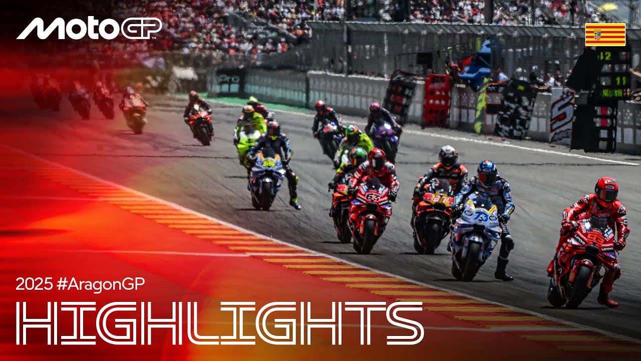 MotoGP HIGHLIGHTS 🧱 2025 Aragon GP
