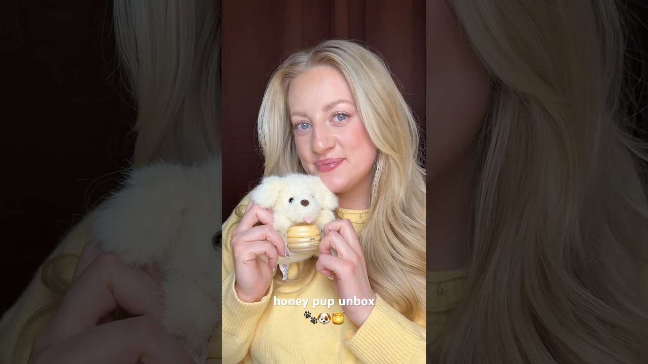 ASMR HONEY PUP UNBOX 🐶🍯 @Gisou #asmr #nails #gisou #unboxing