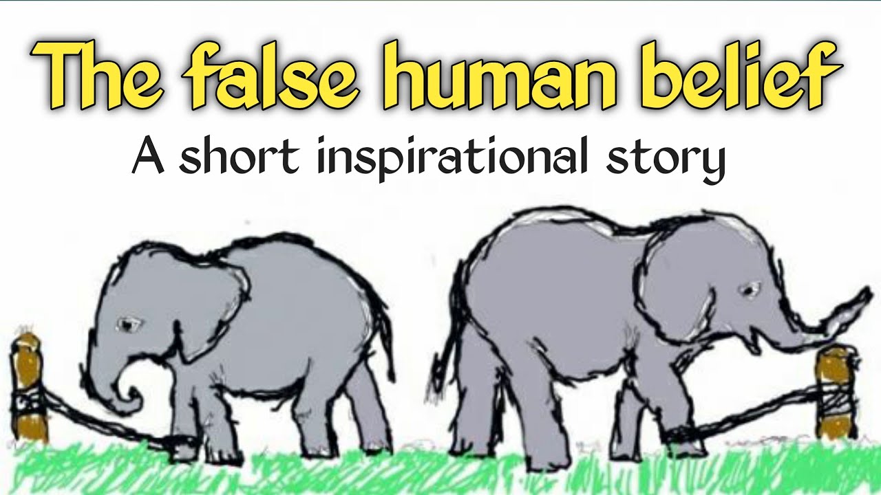 The false human belief | A story of a elephant | Short inspirational story
