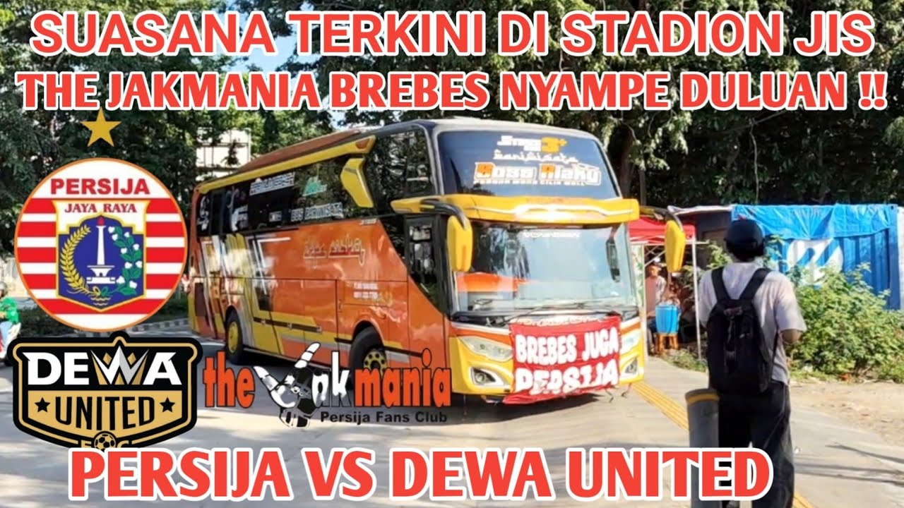 Jakmani Brebes Nyampe Duluan Di Stadion JIS! | Suasana Terkini Jelang Laga Persija Vs Dewa United 