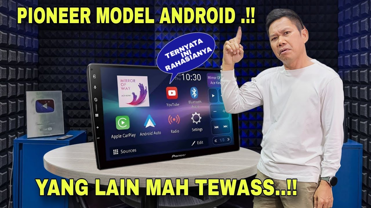 GIL4.!! KUALITAS HU PIONEER MODEL ANDROID SUARANYA SEBAGUS INI.!! PADAHAL SPEAKER STANDAR HRV..!!