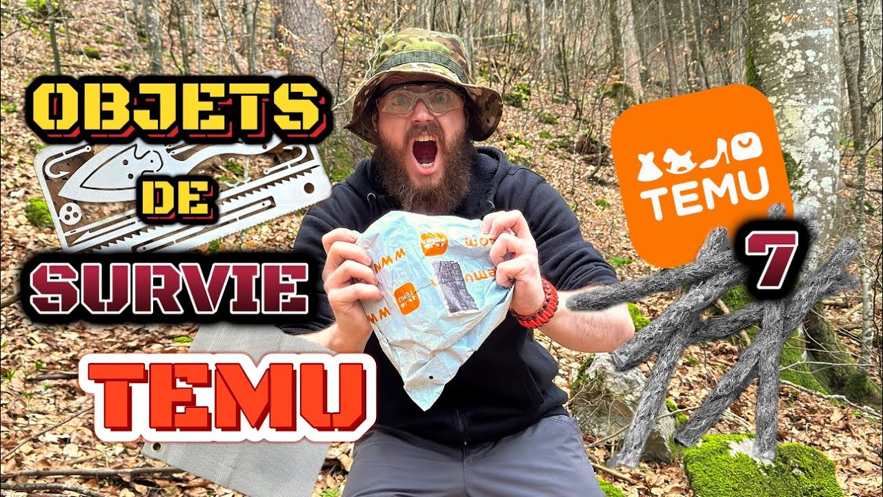 J'AI ENCORE ACHETÉ DES OBJETS DE SURVIE SUR TEMU ! (C'est surprenant)