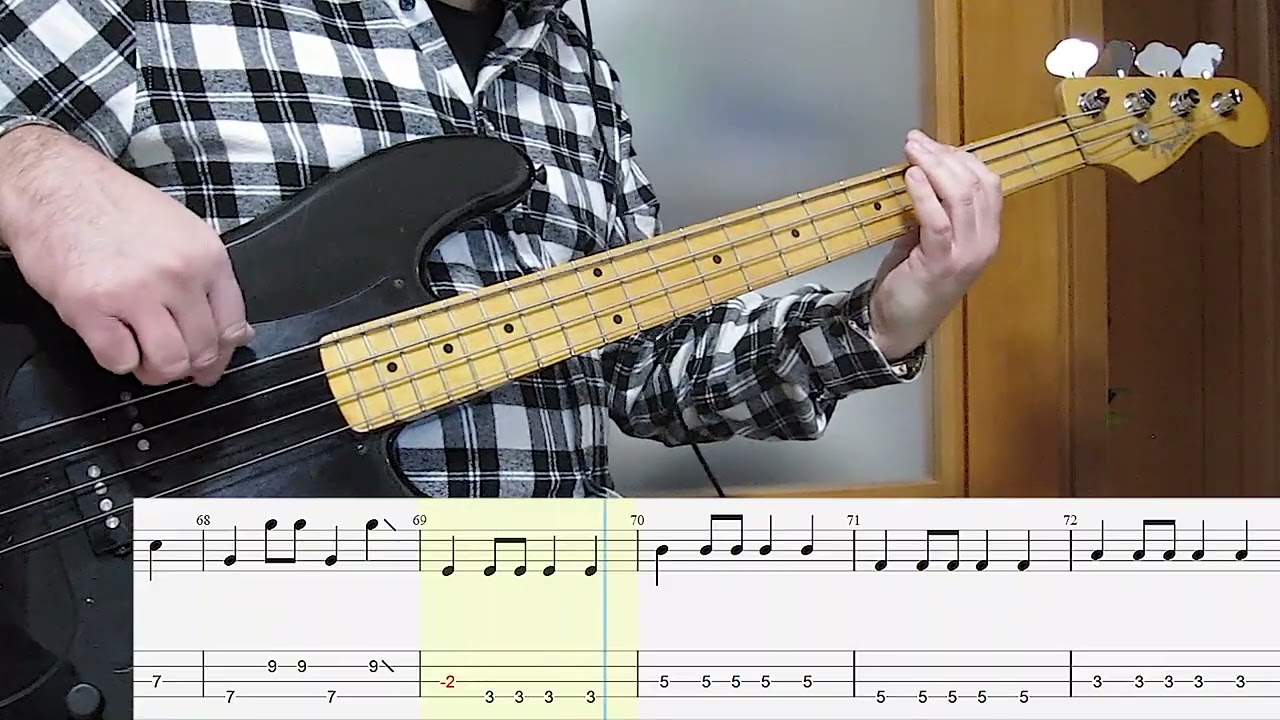 Elle King - Ex's & Oh's Bass Cover with TAB