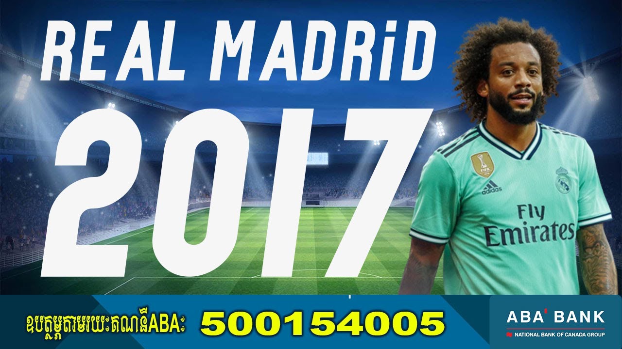 Real Madrid 2017 Font Football By Black Font Free all download Font OTF And AI for 2022