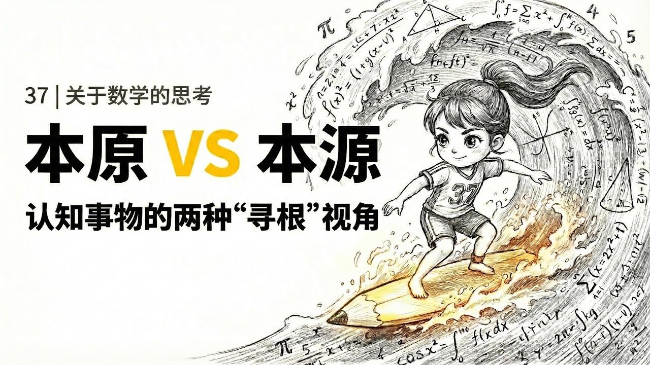 本原 vs 本源：Origin or Essence? | 可视化的数学思考