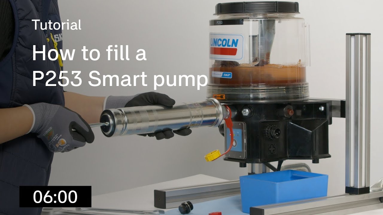 How to fill a P253 Smart pump