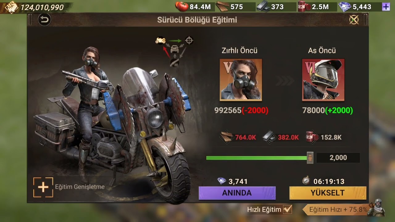 Doomsday Last Survivors T6 asker açtım.