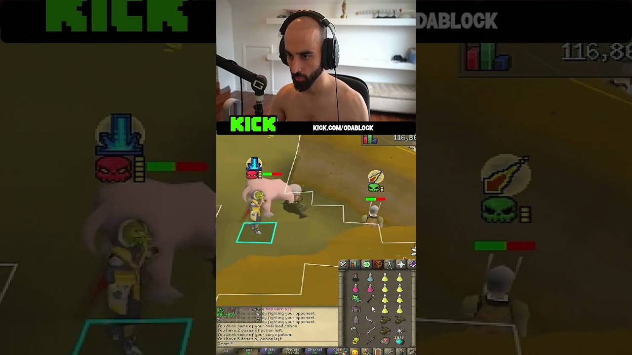 HE IS A SNAKE!!!! | #osrs #runescape #odablock #odablockclips
