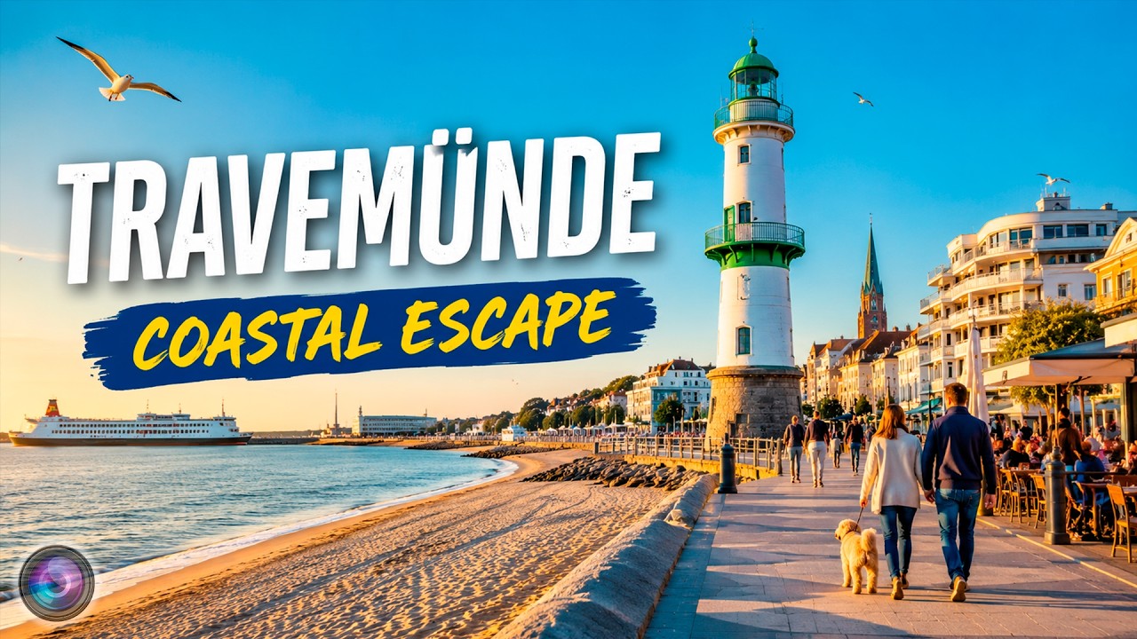 Travemünde Beach 4K Walking Tour: Lübeck’s Coastal Charm & Travel Vlog