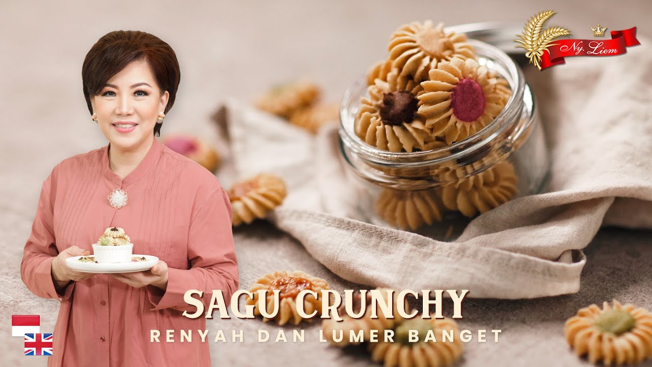 GAMPANG DAN SIMPEL! Resep Kue Kering Lebaran Sagu Crunchy, Renyah dan Lumer!