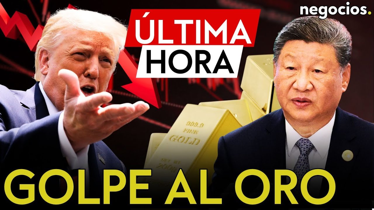&Uacute;LTIMA HORA |  El oro se desploma un 3% y pierde los 4.000$ tras el acuerdo entre EEUU y China