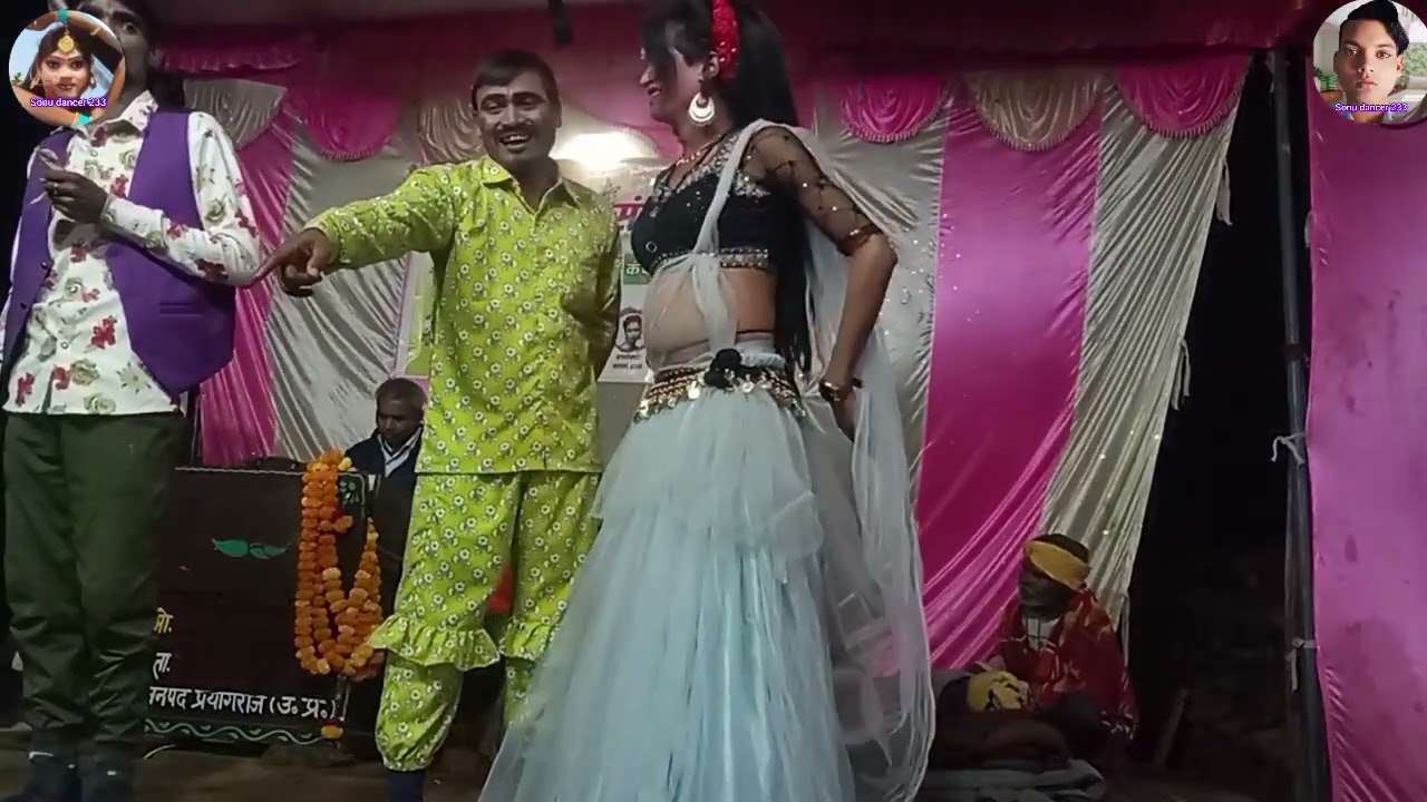 राकेश पटेल की नौटंकी संजना रानी का जबरदस्त डांस एवं गाना 