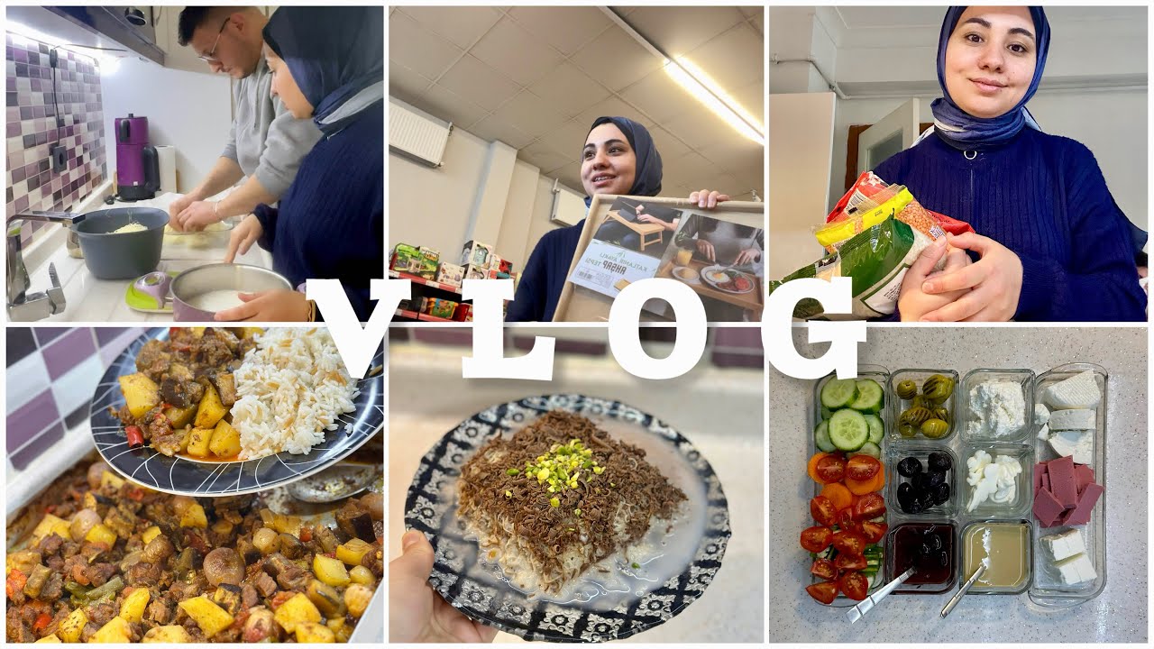 İlk Sahur ✅  İlk İftar ✅ | Hoşgeldin Ramazan 🌙 | Marketten Neler Aldım ❗️#vlog #ramadan #market 