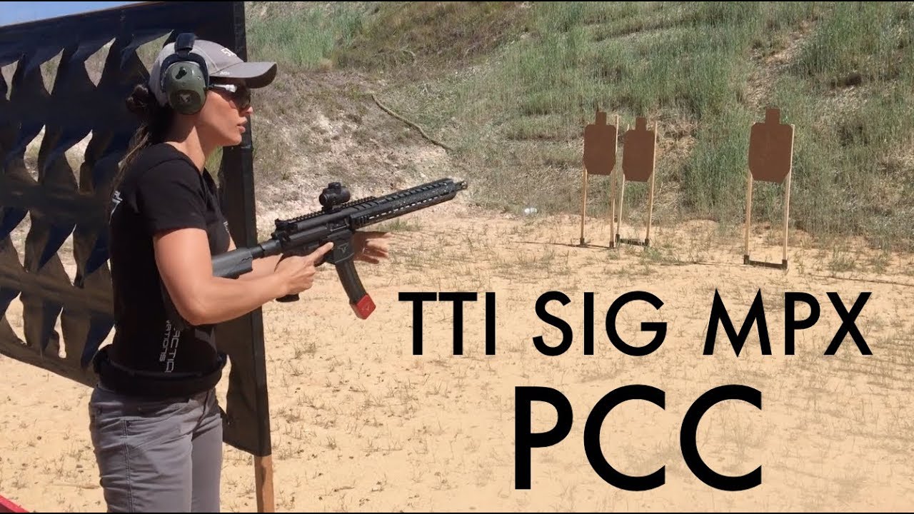 Jessica Hook Shooting PCC 9mm TTI SIG MPX at Pinetucky USPSA 2018