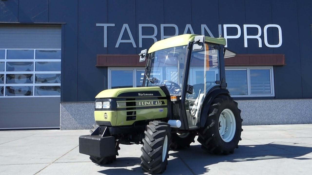 Hurlimann Prince 435 4wd / 02536 Draaiuren / Fabriekscabine