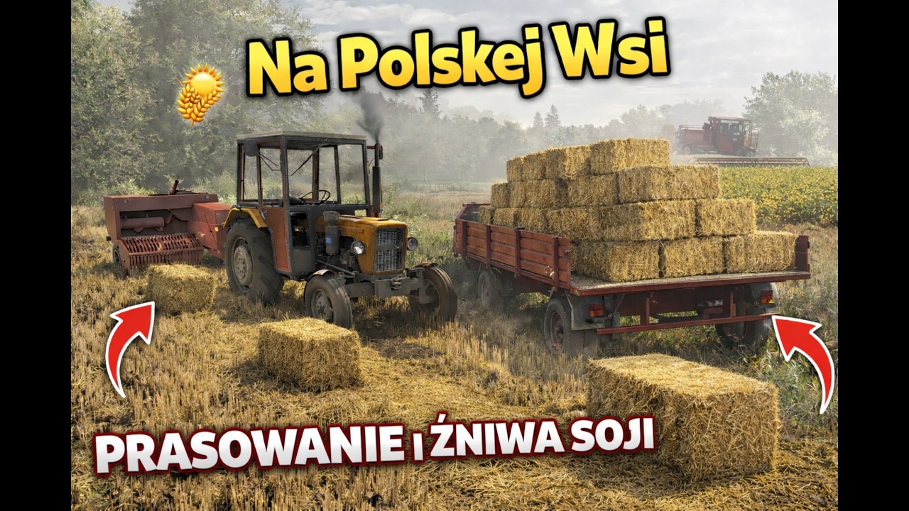 Fs22 Na Polskiej Wsi😉Ciąg dalszych prac 🔥 Ursus c330 w akcji 😃 odc 2