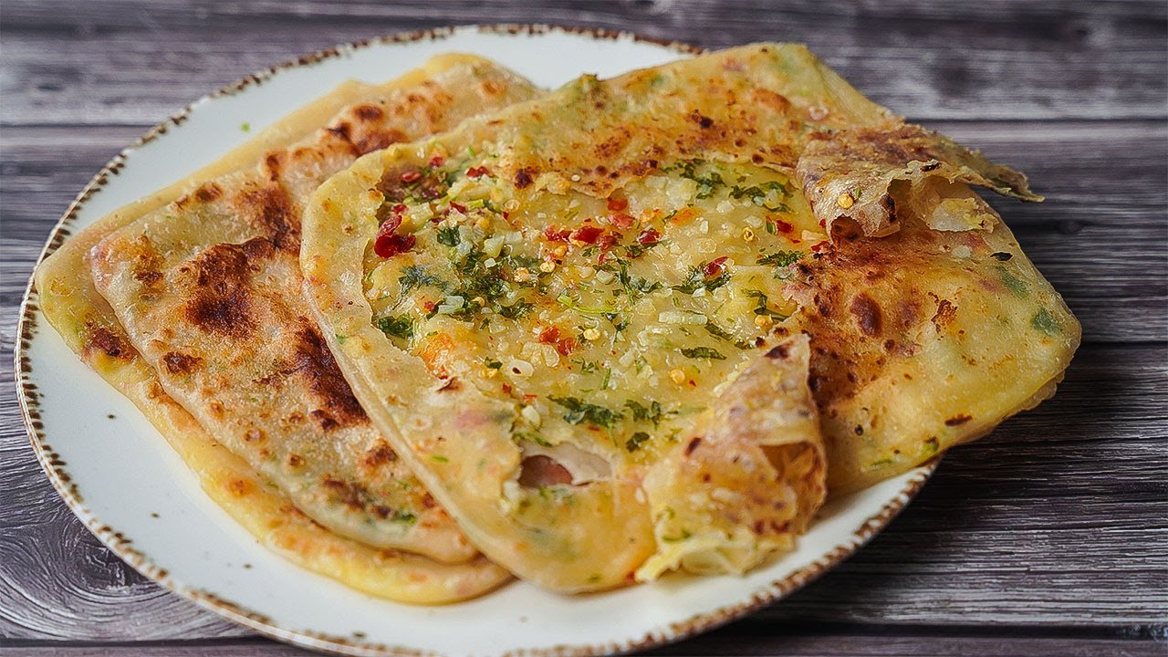 Chili Garlic Paratha Recipe | Super Soft Cheesy Garlic Paratha Recipe | Yummy
