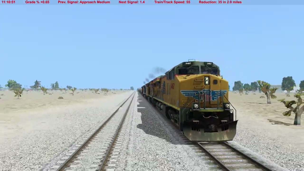 Run 8 Train Simulator III 2023 - Longest Train Yet (8023 Feet)