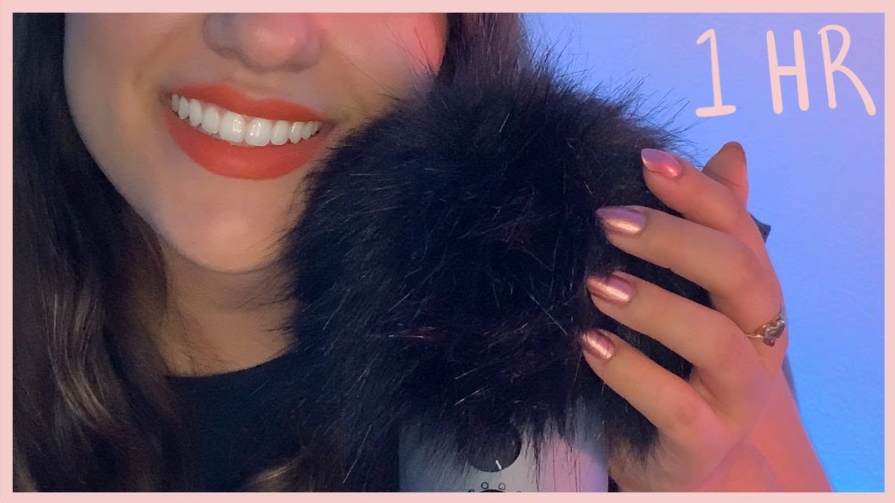 1 HOUR ASMR Shh It's Okay ♥️ ASMR For Sleep & Anxiety ♥️ Whispering + Fluffy Mics