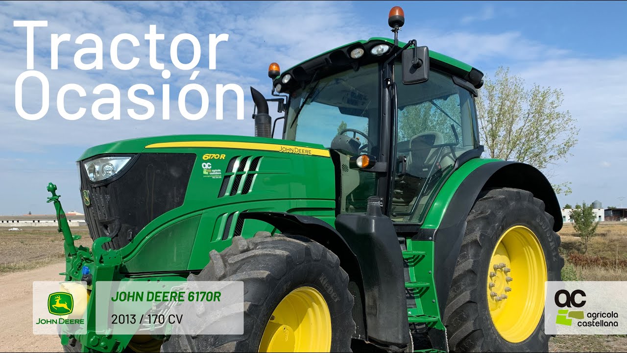 Tractor ocasión John Deere 6170R