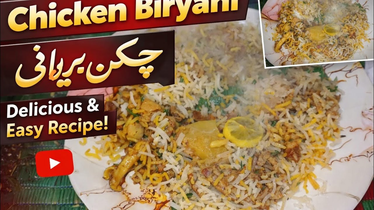 #چکن_بریانی#ChickenBiryani#BiryaniRecipe#EasyBiryani#HomemadeBiryani#DesiFood