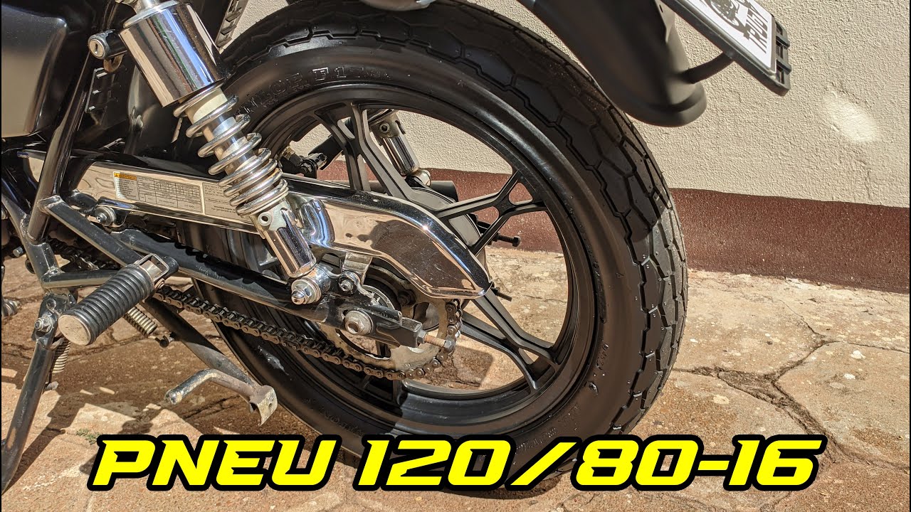 NOVO pneu traseiro da intruder DUNLOP P17 120/80-16