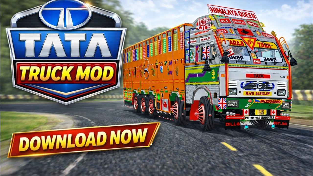 Tata 4832 truck mod download now for bussid 