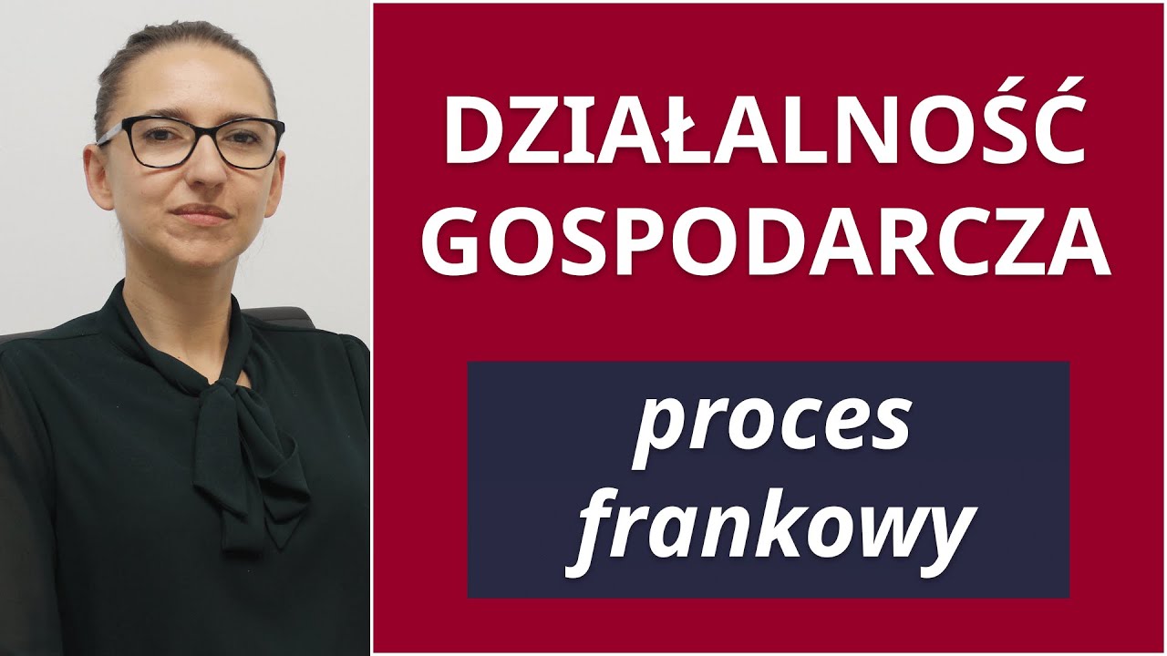 Działalność gospodarcza w nieruchomości - proces frankowy | POMOC FRANKOWICZOM - KANCELARIA