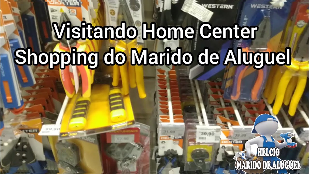 Visitando Home Center shopping do Marido de Aluguel
