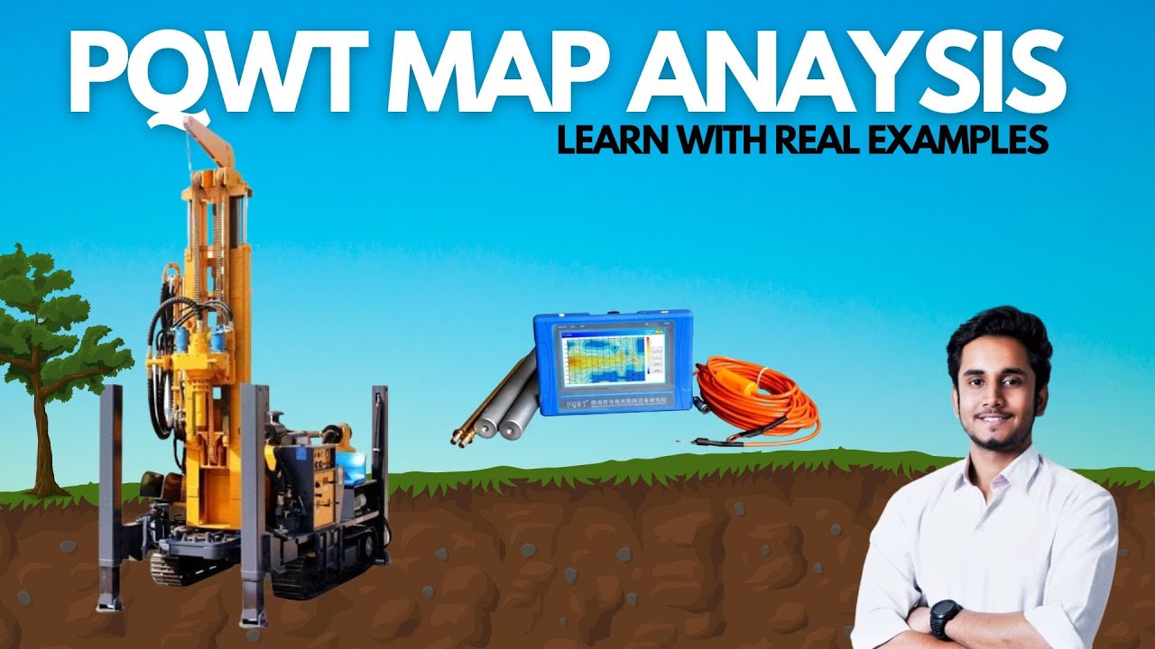 PQWT Profile Map Analysis Example 2 for Groundwater Survey